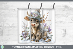 GorgeousFarm Winter Knit Hat Tumbler design.