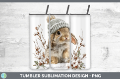 GorgeousFarm Winter Knit Hat Tumbler design.