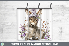 GorgeousFarm Winter Knit Hat Tumbler design.