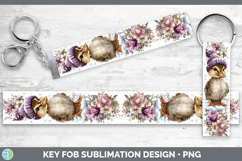 GorgeousFarm Winter Knit Hat Key Fob design.