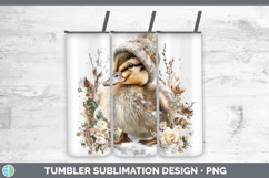 GorgeousFarm Winter Knit Hat Tumbler design.