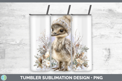 GorgeousFarm Winter Knit Hat Tumbler design.