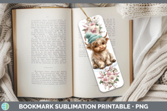 GorgeousFarm Winter Knit Hat Bookmark design.