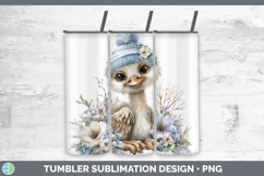 GorgeousFarm Winter Knit Hat Tumbler design.