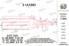 3D Farm Word Stand Laser Cut. Stand Decor. Duck SVG Product Image 2