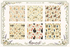 Farmhouse Animal Patterns | Rustic Animal Digital Paper Product Image 1