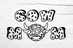 Farmhouse SVG Design. Highland Cow SVG. Farm House Sign. Product Image 2