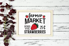 Farmer Market 25c SVG, Farmhouse Sign SVG Design Product Image 3