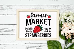 Farmer Market 25c SVG, Farmhouse Sign SVG Design Product Image 2