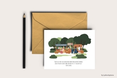 Flat vector illustrations of diverse people at farmer market Product Image 12