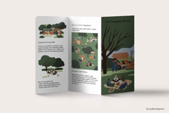 Farmer Market illustrations set , diverse people on picnic Product Image 5