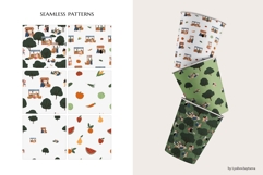 Farmers Market Seamless Pattern Set Product Image 2