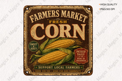 Retro Vintage Market Signs Bundle Product Image 8
