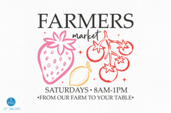Farmers Market Hand-drawn PNG Design Product Image 1