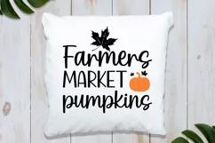 Farmers market pumpkins SVG , Autumn Pumpkin SVG Product Image 3
