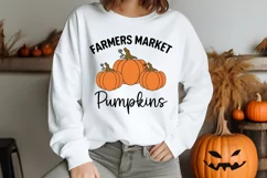 Farmers market pumpkins SVG, Autumn Quote SVG Product Image 2