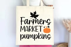 Farmers market pumpkins SVG , Autumn Pumpkin SVG Product Image 2