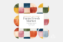 Farm Fresh Market Seamless Patterns Product Image 3