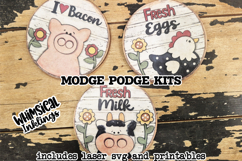 Farm Fresh Magnets Modge Podge SVG's and Printables Product Image 1