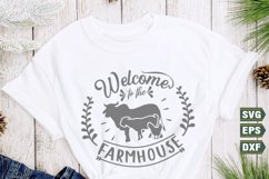 Farmhouse Quotes SVG | Welcome to the farmhouse Product Image 1