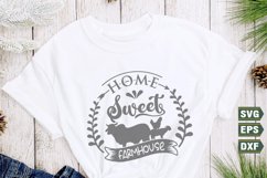 Farmhouse Quotes SVG | Home sweet farmhouse Product Image 1