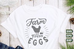 Farmhouse Quotes SVG | Farm fress eggs Product Image 1