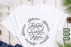 Farmhouse Quotes SVG | Farm sweet farm Product Image 1