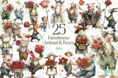 Farmhouse Animal And Roses Bundle Product Image 1