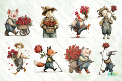 Farmhouse Animal And Roses Bundle Product Image 2