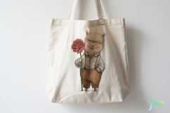 Farmhouse Animal And Roses Clipart Product Image 4