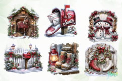Farmhouse Christmas Bundle Sublimation Product Image 8