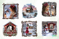 Farmhouse Christmas Bundle Sublimation Product Image 7