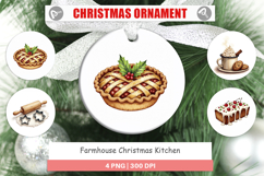 Farmhouse Christmas Kitchen Ornament Product Image 1