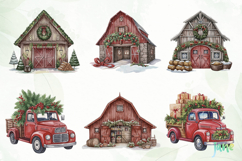 Farmhouse Christmas Sublimation Product Image 2
