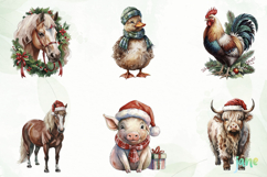Farmhouse Christmas Sublimation Product Image 4