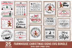 Farmhouse Christmas SVG , Rustic Christmas Bundle Product Image 1