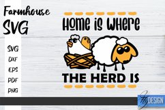 Farmhouse SVG Design | Farmhouse Signs SVG | SVG File v.2 Product Image 1