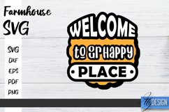 Farmhouse SVG Design | Farmhouse Signs SVG | SVG File v.2 Product Image 1