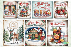 Farmhouse Cozy Christmas Sublimation Bundle Product Image 5