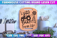 Farmhouse Cutting Board | Kitchen Décor | Farmhouse Design Product Image 1