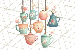 Farmhouse Decor PNG Rustic Country Clipart Printable Icons Product Image 2