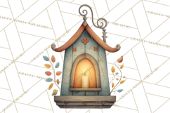 Farmhouse Decor PNG Rustic Country Clipart Printable Icons Product Image 3