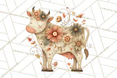 Farmhouse Decor PNG Rustic Country Clipart Printable Icons Product Image 5