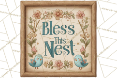Farmhouse Decor PNG Rustic Country Clipart Printable Icons Product Image 2