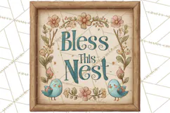 Farmhouse Decor PNG Rustic Country Clipart Printable Icons Product Image 2