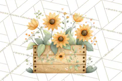 Farmhouse Decor PNG Rustic Country Clipart Printable Icons Product Image 4