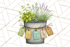 Farmhouse Decor PNG Rustic Country Clipart Printable Icons Product Image 5