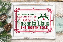 Farmhouse Christmas Sign Bundle - Rustic Holiday Decor SVG Product Image 5
