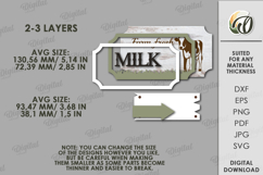 Farmhouse Directional Signs Bundle Laser Cut. Farm Decor SVG Product Image 5