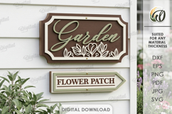 Farmhouse Directional Signs Bundle Laser Cut. Farm Decor SVG Product Image 8